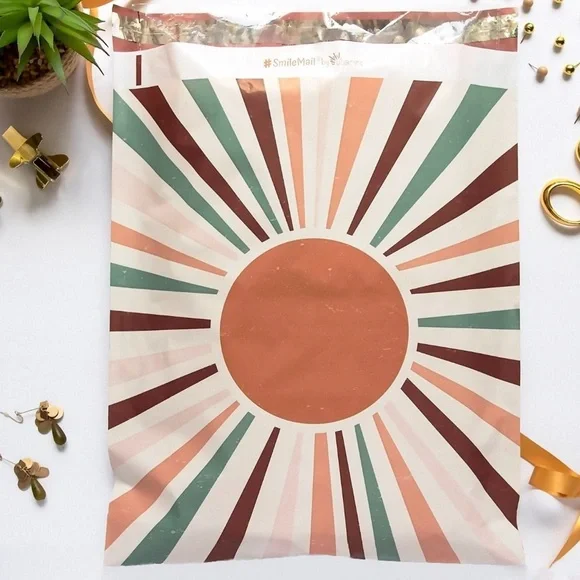 20- 10x13 boho sun polymailers - Picture 2 of 2